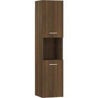 Bathroom Cabinet Engineered Wood Washroom Storage Laundry Multi Colours vidaXL