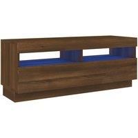 TV Cabinet with LED Lights TV Stand Multi Colours 100x35x40/80x35x40 cm vidaXL