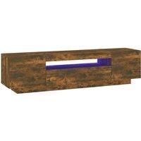 TV Cabinet with LED Lights TV Unit Living Room Furniture Multi Colours vidaXL