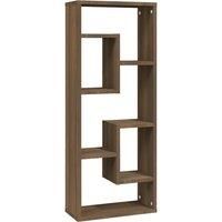 Wall Shelf Wall-Mounted Shelf Storage Display Rack Engineered Wood vidaXL