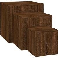 Side Tables Coffee Sofa Hallway Accent Table Engineered Wood3 pcs vidaXL
