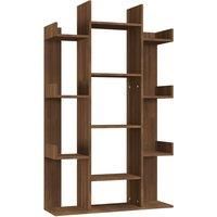 Book Cabinet Engineered Wood Home Organiser Storage Rack Multi Colours vidaXL
