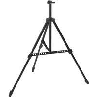 Adjustable Display Easel Black Metal vidaXL