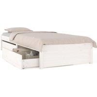 Bed Frame with Drawers Bedroom Bedstead Bed Base Multi Colours/Sizes vidaXL