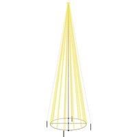 Christmas Cone Tree Warm White Holiday Decoration Xmas Tree 500/800 cm vidaXL