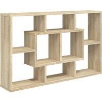 Wall Shelf Home Living Room Hanging Rack Floating Shelf Engineered Wood vidaXL