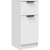 Vidaxl Sideboard White 30X30X70 Cm Engineered Wood, White