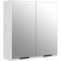 Vidaxl Bathroom Mirror Cabinet White 64X20X67 Cm