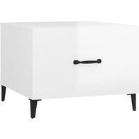 1/2x Coffee Table with Metal Legs End Centre Accent Table Multi Colours vidaXL
