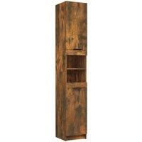 Bathroom Cabinet Washroom Storage Cabinet Cupboard Engineered Wood vidaXL