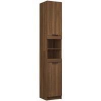 Bathroom Cabinet Washroom Storage Cabinet Cupboard Engineered Wood vidaXL