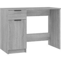 Desk Engineered Wood Home Office Computer Table Study Writing Desk vidaXL