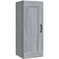 Hanging Cabinet Grey Sonoma 35x34x90 cm Engineered Wood