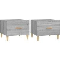 1/2x Coffee Table Engineered Wood Couch Accent End Table Multi Colours vidaXL