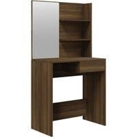 Dressing Table with Mirror Bedroom Makeup Vanity Desk Cosmetic Table vidaXL