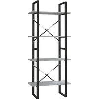 Book Cabinet Home Storage Rack Bookcase Book Shelf Engineered Wood vidaXL