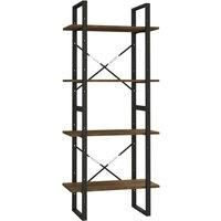 Book Cabinet Home Storage Rack Bookcase Book Shelf Engineered Wood vidaXL