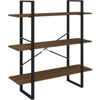High Cabinet Bookcase Storage Cabinet Display Rack Shelving Bookshelf vidaXL