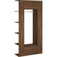 1/2x Hallway Cabinets Engineered Wood Indoor Furniture Multi Colours vidaXL