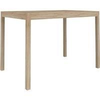 Vidaxl Dining Table 110X70X75 Cm Solid Wood Acacia