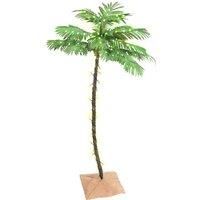 vidaXL LED Palm Tree Warm White 88 LEDs 150 cm