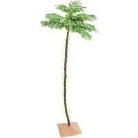 LED Palm Tree Warm White Artificial Outdoor Plant Decor Multi Sizes vidaXL
