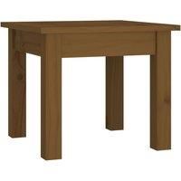 vidaXL Solid Wood Pine Coffee Table Honey Brown Centre Accent End Tea