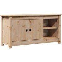 Solid Wood Pine TV Cabinet TV Console Media Unit Cabinet Multi Colours vidaXL