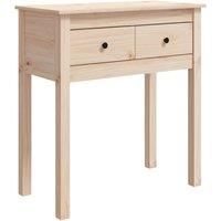Vidaxl Console Table 70X35X75 Cm Solid Wood Pine