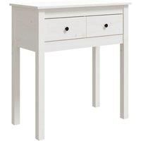 Solid Wood Pine Console Table Multi Colours 100x35x75 cm/70x35x75 cm vidaXL