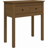 Solid Wood Pine Console Table Multi Colours 100x35x75 cm/70x35x75 cm vidaXL