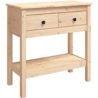 Vidaxl Console Table 75X35X75 Cm Solid Wood Pine