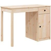 Solid Wood Pine Desk Office Computer Study Writing Desk Multi Colours vidaXL