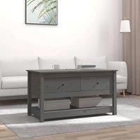 Coffee Table Wooden Side Centre Accent End Tea Table Solid Wood Pine vidaXL