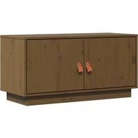 Solid Wood Pine TV Cabinet TV Console Media Unit Cabinet Multi Colours vidaXL