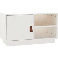 Solid Wood Pine TV Cabinet TV Console Media Unit Cabinet Multi Colours vidaXL