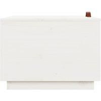 3x Solid Wood Pine Storage Boxes with Lids Tool Chest Multi Colours vidaXL
