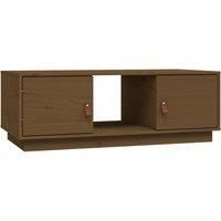 Solid Wood Pine Coffee Table Side Centre Accent End Table Multi Colours vidaXL