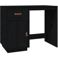 Solid Wood Pine Desk Home Office Computer Writing Desk Multi Colours vidaXL