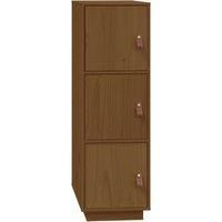 Solid Wood Pine Highboard Sideboard Storage Cupboard Multi Colours vidaXL