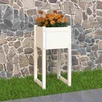 1/2x Solid Wood Pine Planter Raised Bed Flower Box Multi Colours/Sizes vidaXL