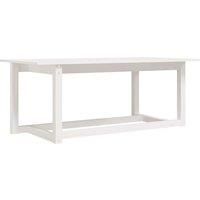 Solid Wood Pine Coffee Table Multi Colours 110x55x45 cm/50x50x45 cm vidaXL