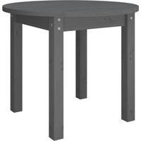 Solid Wood Pine Coffee Table End Table Multi Colours Ø 45x40/Ø 55x45 cm vidaXL