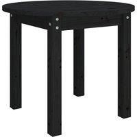 Solid Wood Pine Coffee Table End Table Multi Colours Ø 45x40/Ø 55x45 cm vidaXL