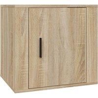 vidaXL Bedside Cabinet Sonoma Oak 50x39x47 cm