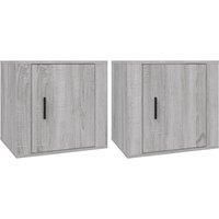 1/2x Bedside Cabinet White End Table Indoor Nightstand Telephone Stand vidaXL