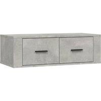 Hanging TV Cabinet Entertainment Centre Wall TV Unit Engineered Wood vidaXL