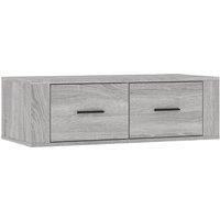 Hanging TV Cabinet Entertainment Centre Wall TV Unit Engineered Wood vidaXL
