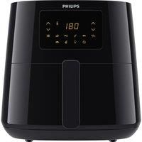 Philips Airfryer Essential XL Connected, 5 Portions, 6.2L Capacity, Low Fat Fryer, Wifi Connected (NutriU App), Alexa Compatible, Digital Display, 7 Presets, Keep Warm Function, Black, HD9280/91