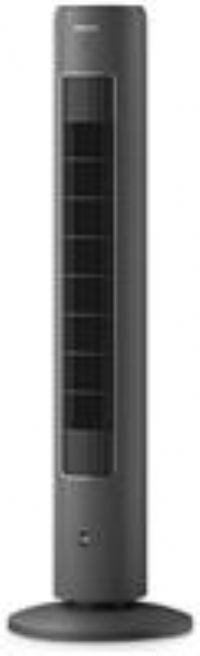 Philips Oscillating Tower Fan 5000 Series, 105 cm slim design, Remote control, Timer, 3 Speeds, 3 Modes, 40W, Powerful Yet Quiet Airflow, Suitable For Aromatherapy, Dark Grey (CX5535/11)